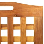 vidaXL Cloison de séparation 3 panneaux 121 5x2x115 cm Bois d'acacia