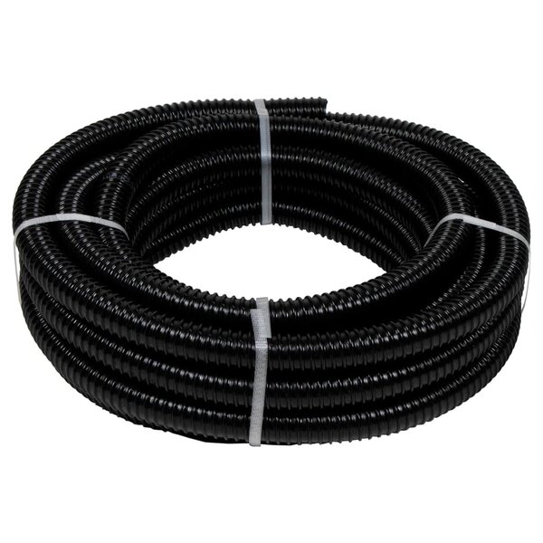 Ubbink Tuyau à pression spiralé 25mm 10m noir