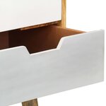 vidaXL Buffet 85 x 40 x 71 cm Bois de manguier massif