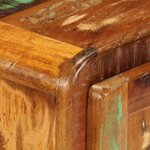 vidaXL Table de chevet 50 x 30 x 50 cm Bois de récupération massif