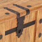 vidaXL Coffre 90x40x40 cm Bois d'acacia solide