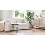 vidaXL Tapis Couleur sable 80 x 150 cm Polyester