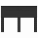 vidaXL Tête de lit Chêne noir 135 cm Bois d'ingénierie