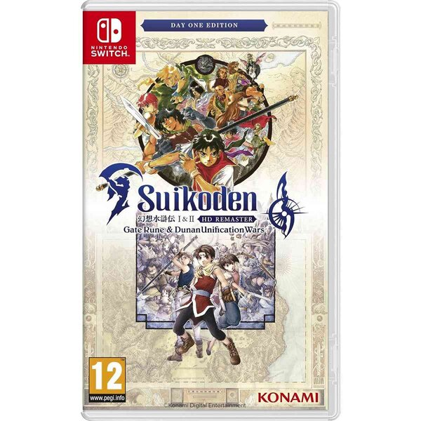 Jeu SWITCH Suikoden 1 2 HD Remaster Day One