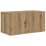 vidaXL Ensemble meuble TV 6 Pièces chêne artisanal 80 x 30 x 30 cm