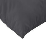 vidaXL Coussins de palette lot de 3 anthracite mélangé tissu
