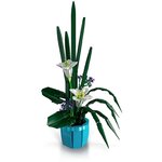 Mould King 10023 - Ensemble de construction Bouquet de lys féerique