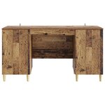 vidaXL Bureau Bois ancien Bois d'ingénierie 142 5 x 50 x 75 cm