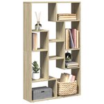 vidaXL Bibliothèque chêne sonoma 72x20x120 cm bois d'ingénierie