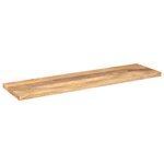 vidaXL Dessus de table 100x40x3 8cm rectangulaire bois massif manguier