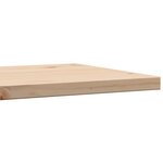 vidaXL Dessus de table 40x40x2 5 cm carré bois de pin massif
