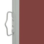 vidaXL Auvent latéral rétractable de patio 80x300 cm Marron
