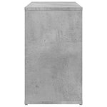 vidaXL Armoire latérale Gris béton 60x30x50 cm Aggloméré