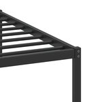 vidaXL Cadre de lit sans matelas chêne sonoma 193x201 cm