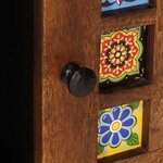 vidaXL Table basse Marron 80 x 50 x 40 cm Bois de mangue massif