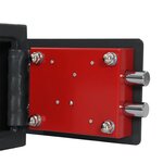 vidaXL Coffre-fort avec verrouillage Gris 17 x 23 x 17 cm Acier