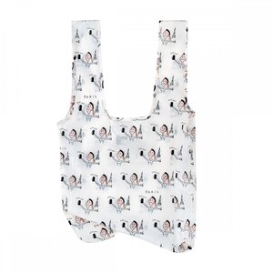 Sac a provisions pliable - selfie parisienne