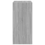 vidaXL Garde-robe sonoma gris 48x41x102 cm bois d'ingénierie