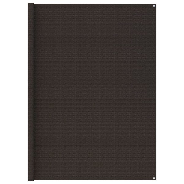 vidaXL Tapis de tente 250x200 cm Marron