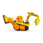 Spin Master 6068074 - Rubble & Crew - Grand bulldozer avec effets sonores et lumineux et figurine Rubble