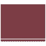 vidaXL Auvent manuel rétractable bordeaux 400x300 cm