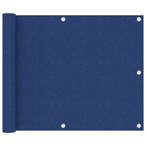 vidaXL Écran de balcon Bleu 75x300 cm Tissu Oxford