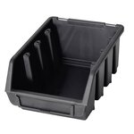 vidaXL Kit de bacs de stockage et panneaux muraux 96 Pièces Rouge et noir
