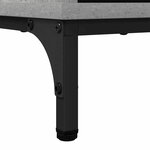 vidaXL Buffet Gris béton 69 5 x 33 x 82 cm Bois d'ingénierie