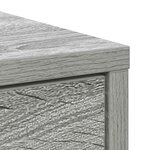 vidaXL Buffet avec tiroirs et portes sonoma gris 70 5x34x74 5 cm