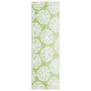 vidaXL Tapis d'extérieur ARAKIL vert 80x250 cm PP