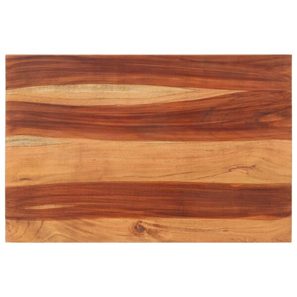 vidaXL Dessus de table bois massif d'acacia 25-27 mm 60x90 cm