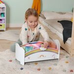Zapf Creation 835999 - Baby born Lit arc-en-ciel pour poupée
