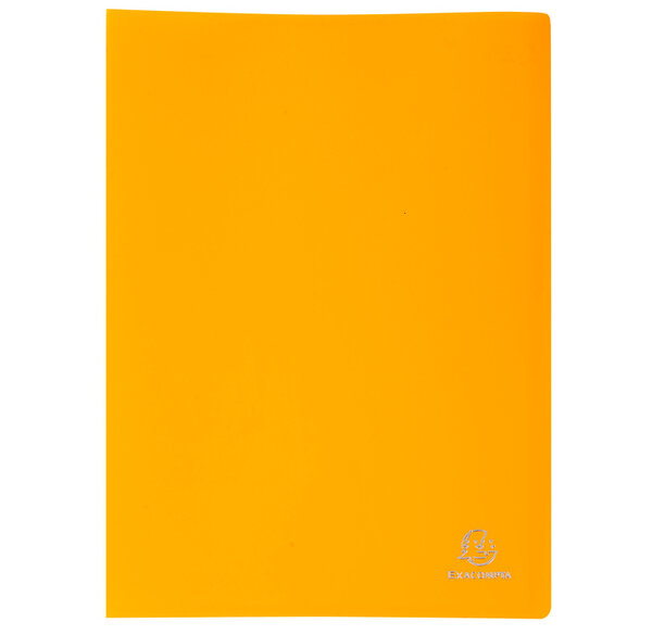 Porte vues PP A4 60 vues Jaune x 15 EXACOMPTA