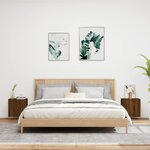 vidaXL Meubles TV muraux 2 Pièces chêne marron 40 5x30x40 cm