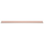 vidaXL Étagère flottante 4 pc Rose 80 x 9 x 2 5 cm Acier