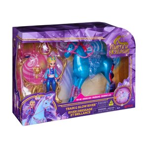 Spin Master 6075347 - Unicorn Academy - L'école des licornes - Playset interactif River et Isabel