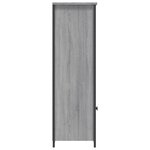 vidaXL Buffet haut sonoma gris 62x32x103 5 cm bois d'ingénierie