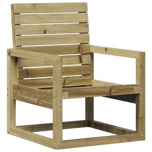 vidaXL Chaise de jardin 57 5x63x76 cm bois de pin imprégné