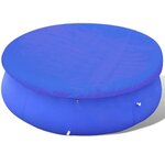Couverture de piscine ronde hors sol de 360-367 cm