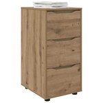 vidaXL Armoire de rangement Chêne artisanal 40 x 48 x 81 cm