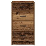 vidaXL Buffet Bois Ancien 40x41x75 cm Bois d'ingénierie