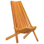 vidaXL Chaise 2 Pièces Marron 69 x 56 x 84 cm Bois d'Acacia Massif