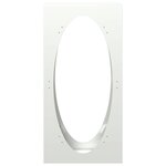 vidaXL Portant de bois chauffage blanc 50x23x100 cm