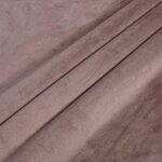 vidaXL Rideau occultant avec anneaux en métal Velours Rose 290x245 cm