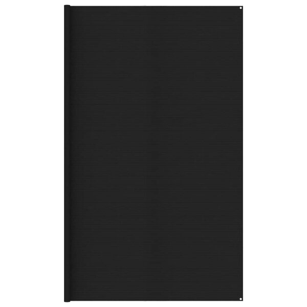 vidaXL Tapis de tente 400x500 cm Noir