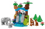 LEGO DUPLO - Set Familles d'Animaux Sauvages 3-en-1 - 10446 pour les Tout-Petits