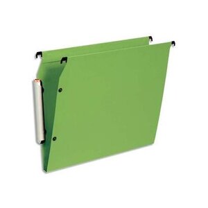 Pack de 10 dossiers suspendus PREMIUM opaque, fond 15 armoire vert ESSELTE