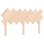 vidaXL Cadre de lit sans matelas bois massif