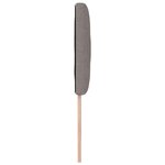 vidaXL Tête de Lit en Tissu Géométrique Taupe 100 cm tissu