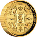 Pièce de monnaie en Or 200 Dollars g 62.2 (2 oz) Millésime 2026 H.M. QUEEN ELIZABETH II (PRÉCOMMANDE)